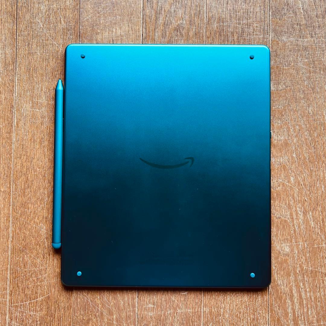 【美品】Kindle Scribe 2024版64GBグリーン純正カバーセット