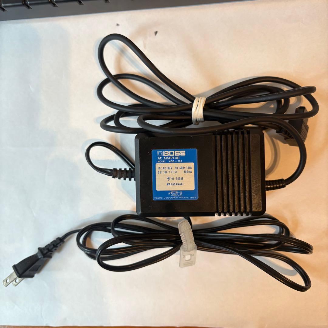 BOSS BX-16 16チャンネル ステレオミキサー　電源アダプター付