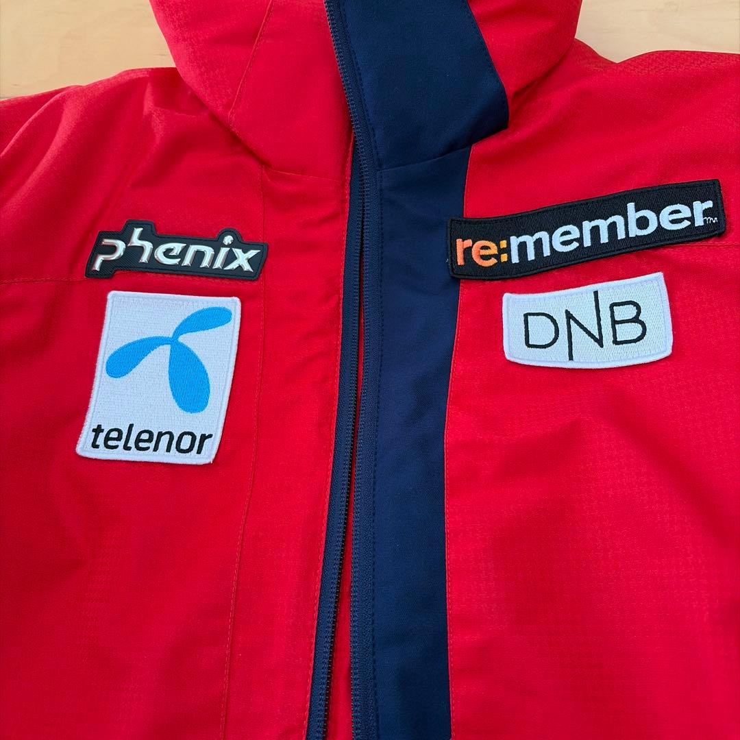 Phenix 子ども用スキーウェア 赤/ネイビー　160センチ