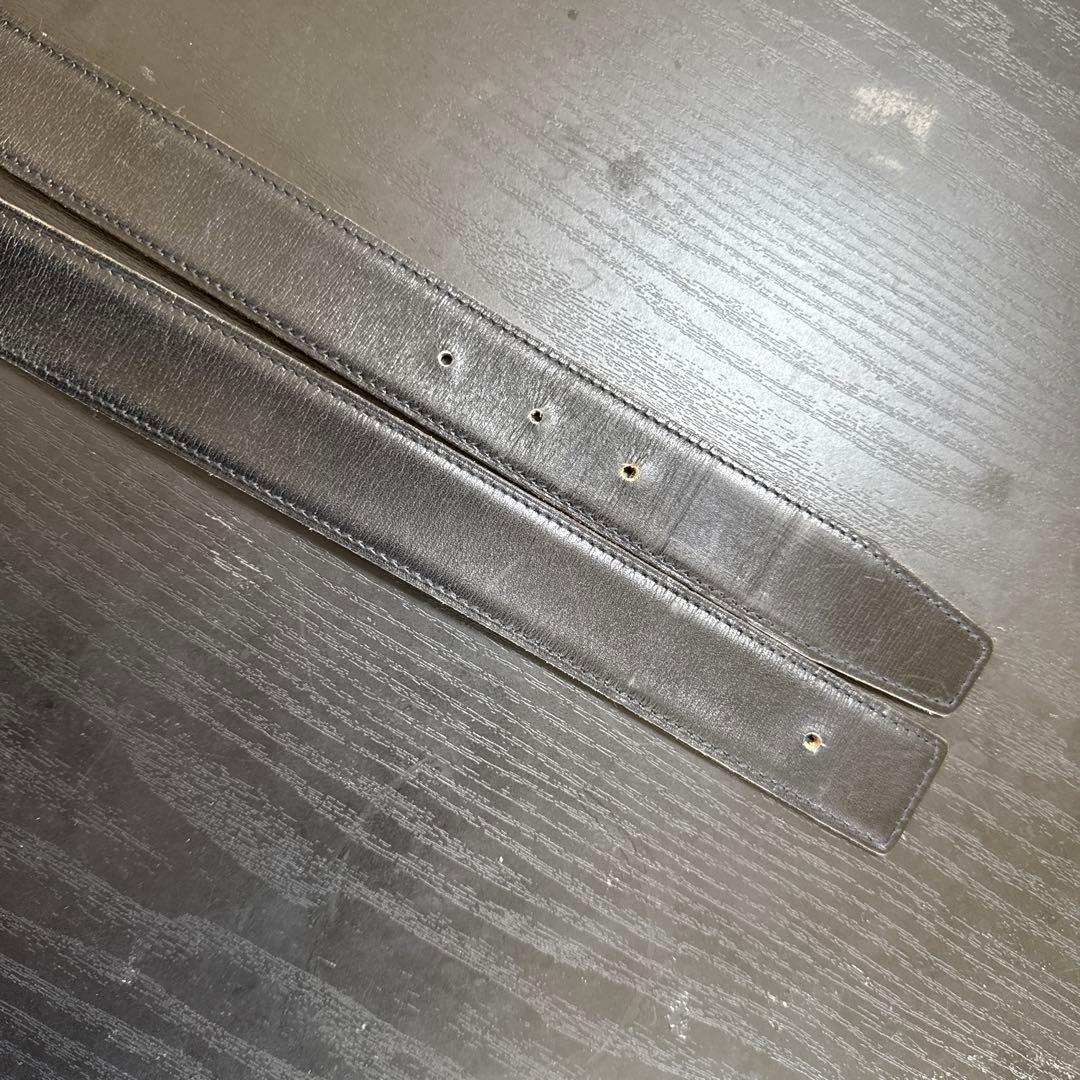 HERMES エルメスコンスタンスリバーシブルベルト65 マットシルバー　美品