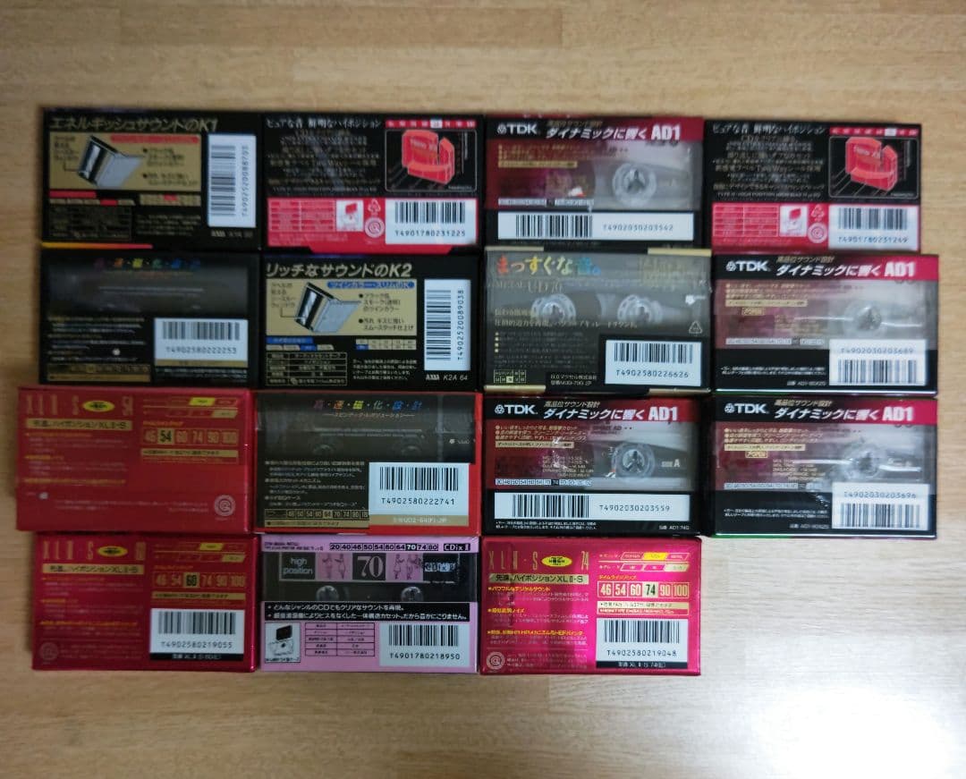 カセットテープ 新品·未開封