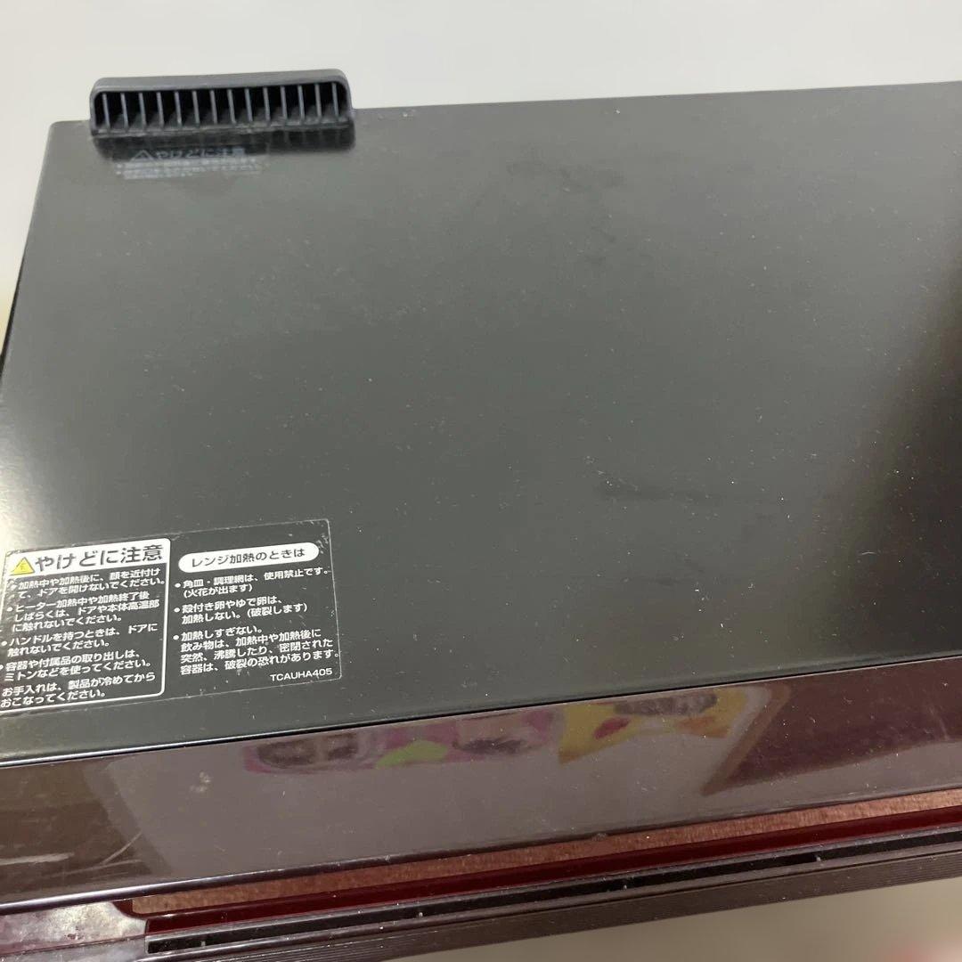 SHARP HEALSIO 赤 オーブンレンジ　AX−CA1