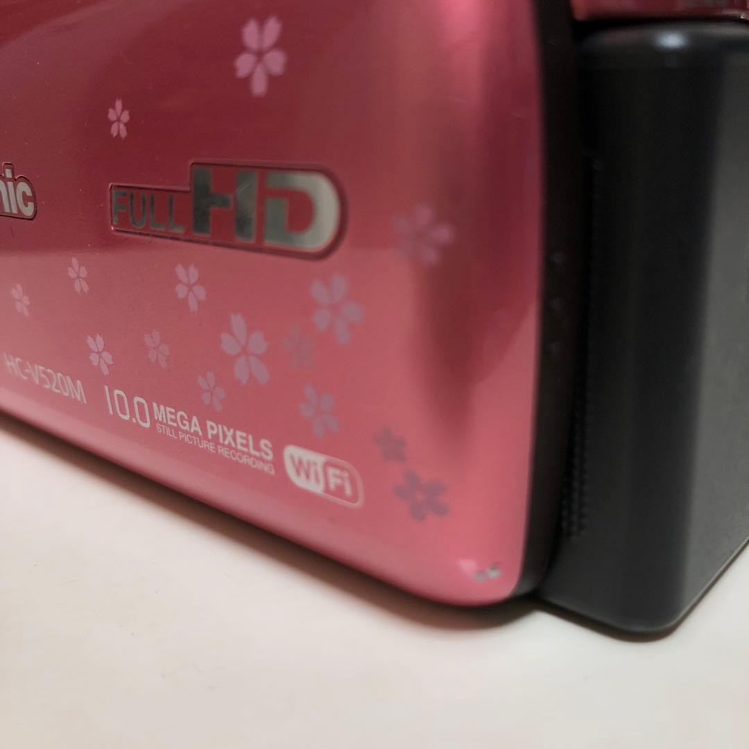 Panasonic デジタルハイビジョンビデオカメラー ピンク
