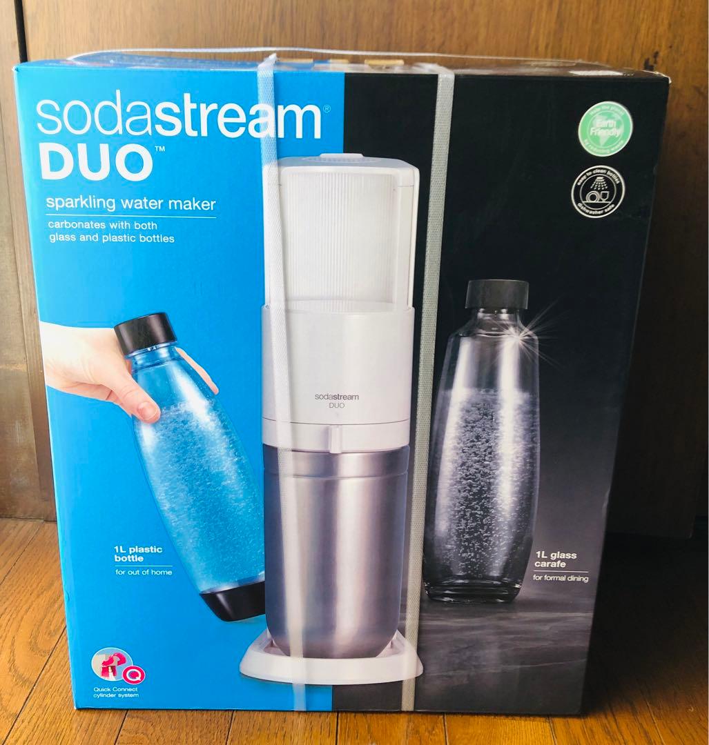 炭酸メーカー　ソーダストリームDUOスターターキット　ホワイト　ssm1084