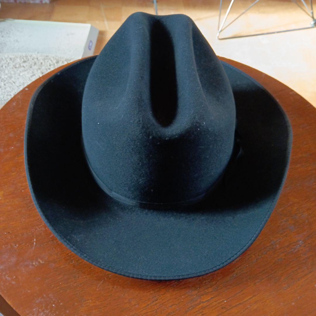 ステットソン オープンロード　バッファロー　フェルト　ブラック 7 3/8