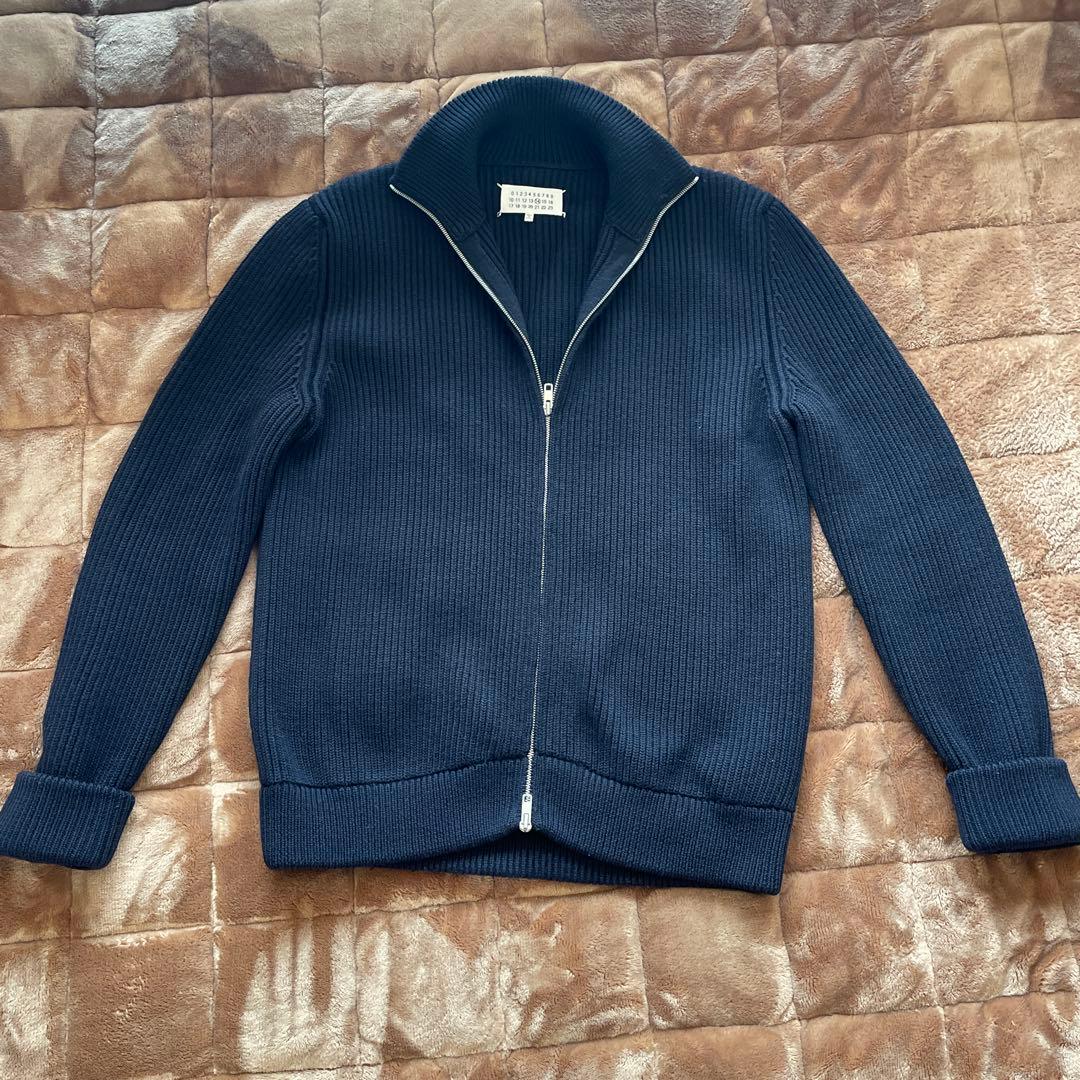 Maison Margiela ドライバーズニット　Mサイズ18aw 紺色