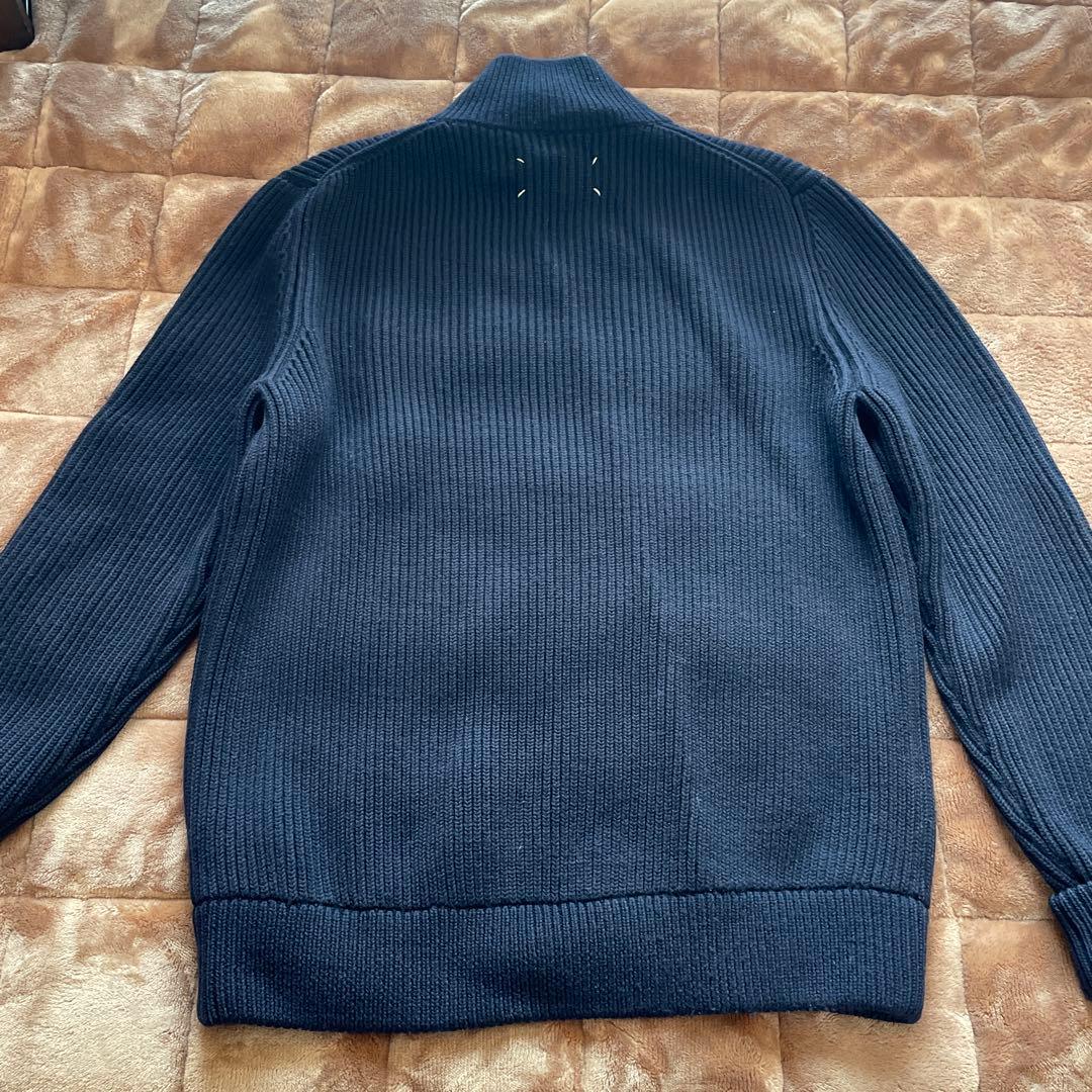 Maison Margiela ドライバーズニット　Mサイズ18aw 紺色