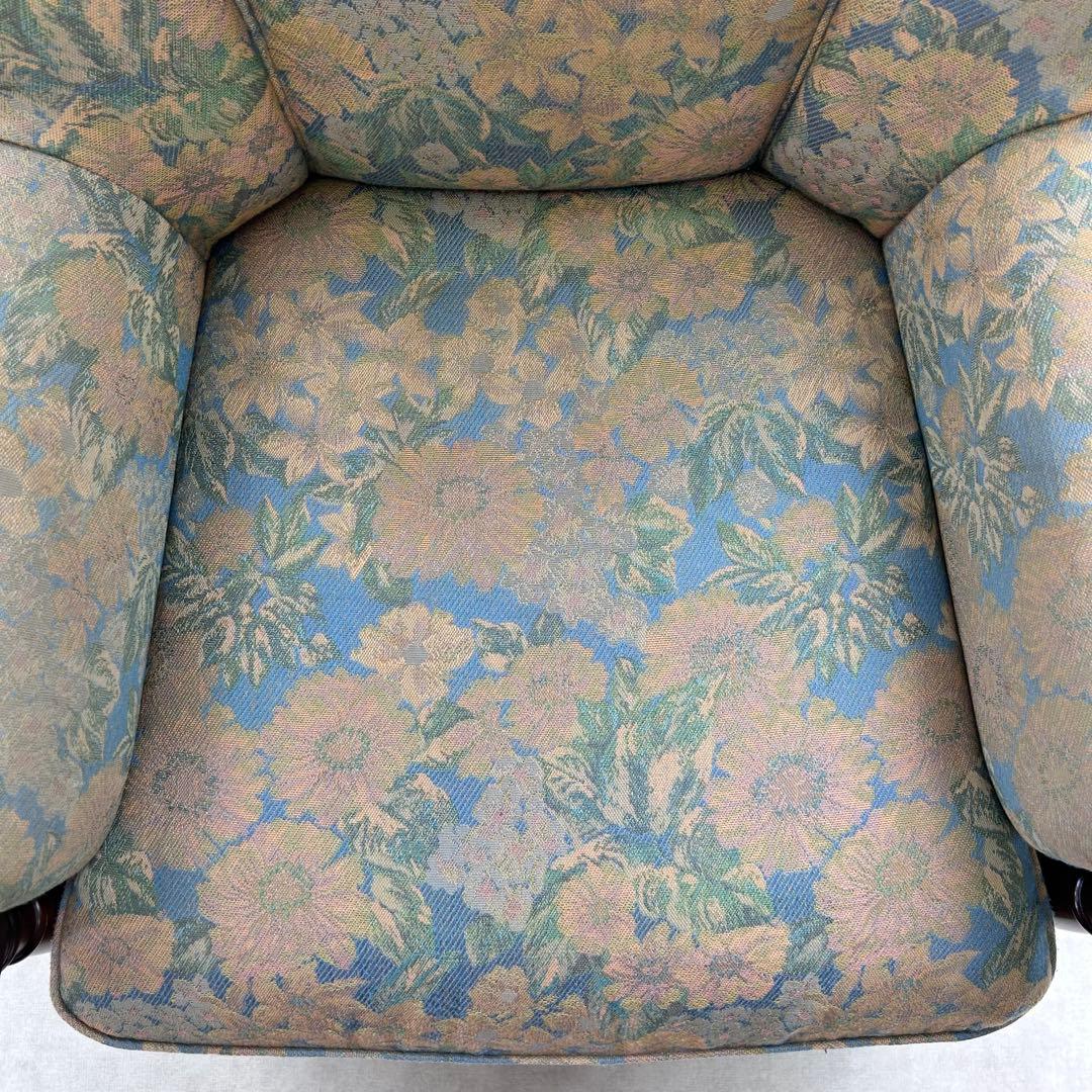 karimoku カリモク 1人掛けソファ レトロ 家具 アンティーク