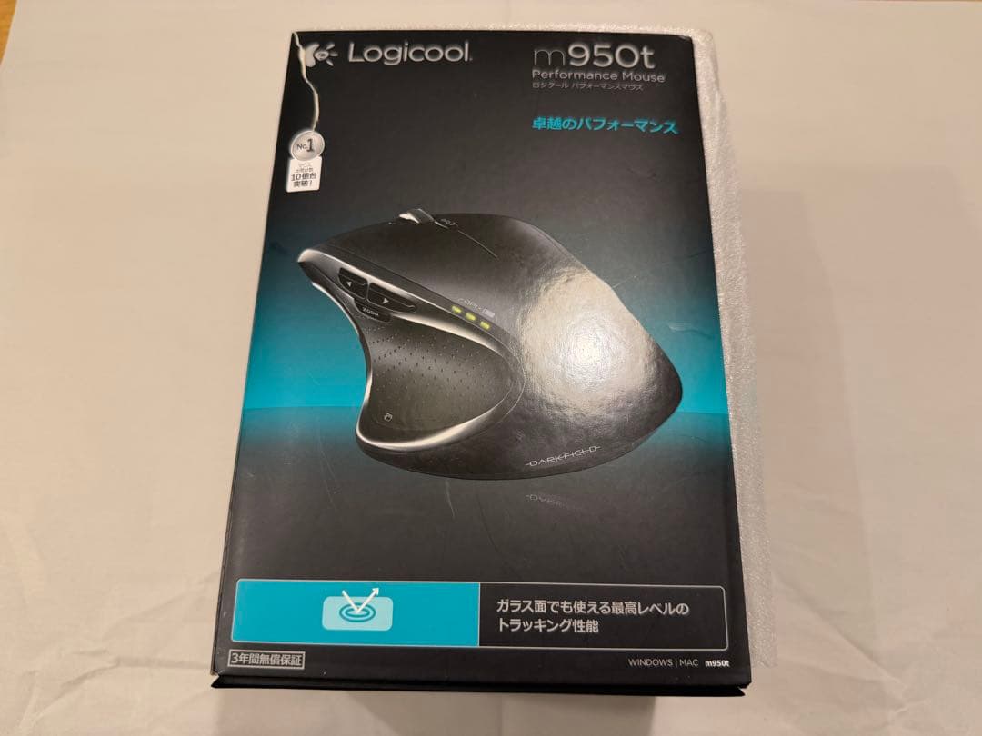 【極美品】ロジクール M950t ワイヤレスマウス 新品エネループ,レシーバー付