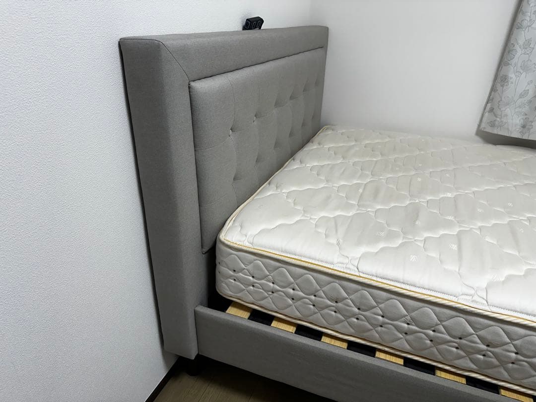 【9/30まで】ドリームベッド｜ダブルサイズベッドフレーム＆マットレスセット｜