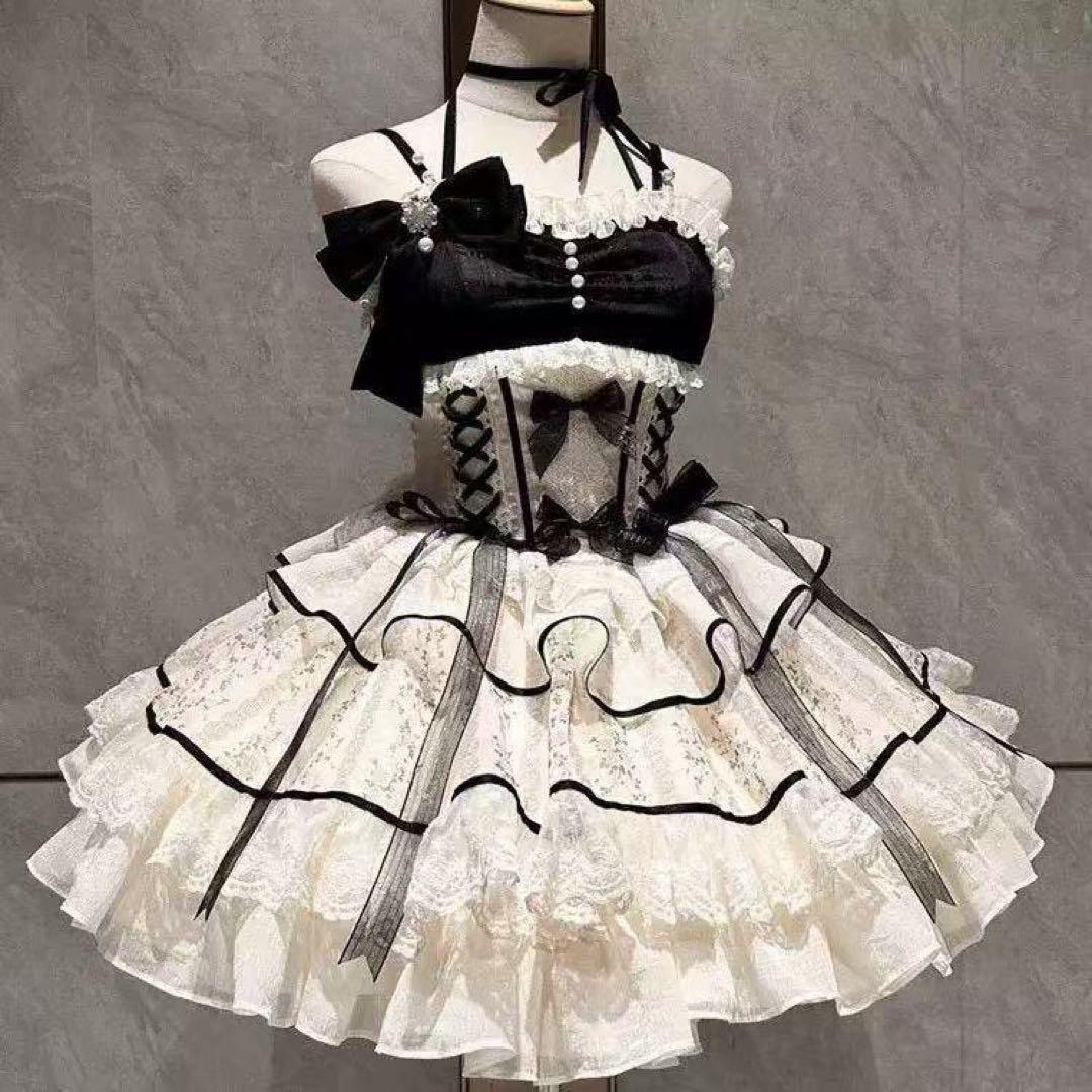 【てゃ】ロリータドレス　Lサイズ