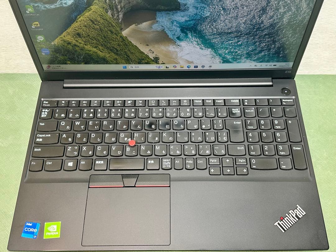 Windowsノート本体 ThinkPad E15 Gen 2 i7 16GB 512GB |3074