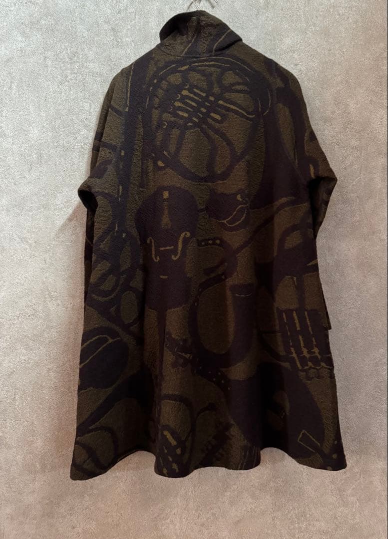 【未使用】ヨーガンレール 2023 楽器ジャガード柄チュニック