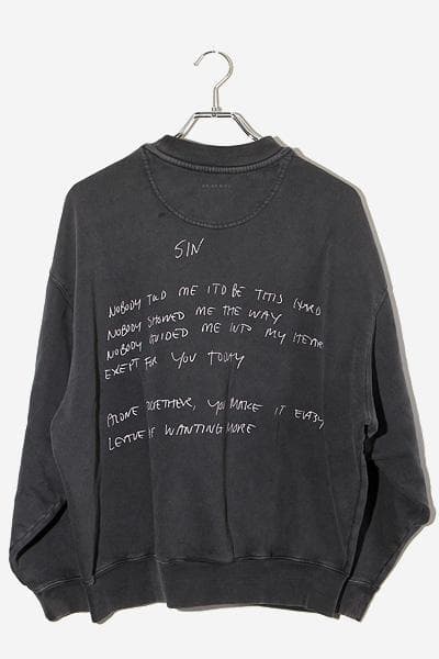 ANINE BING アニン ビン JACI SWEATSHIRT LYRICS