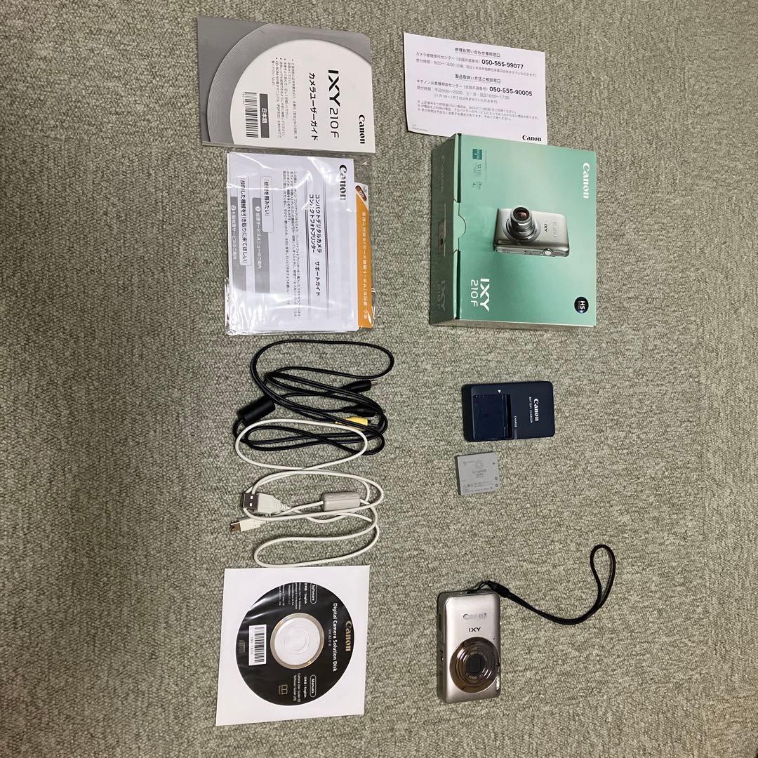 Canon ixy 210F シルバー　キャノン コンパクトデジタルカメラ