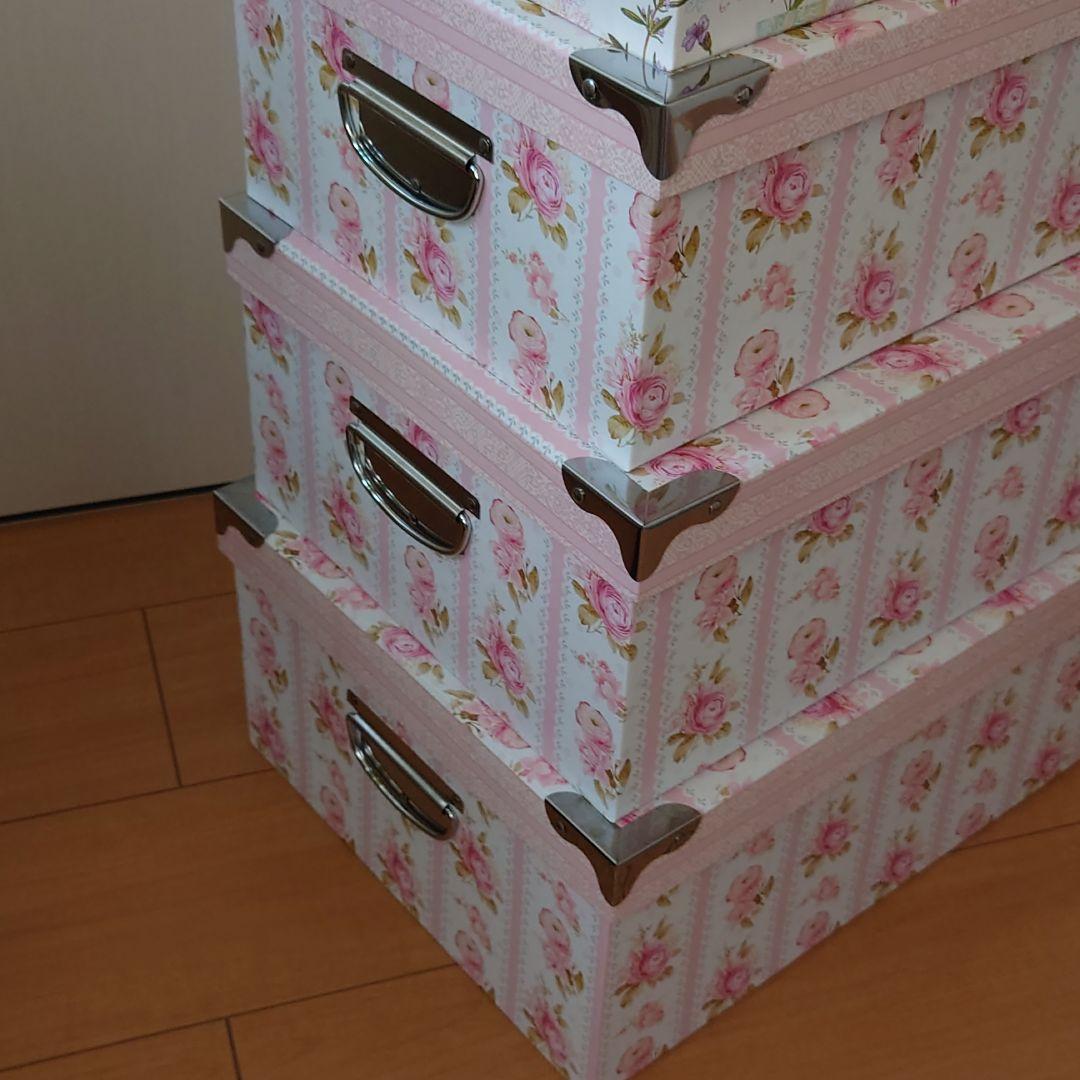 みかりん 薔薇雑貨 素敵な箱 ♡ピンク