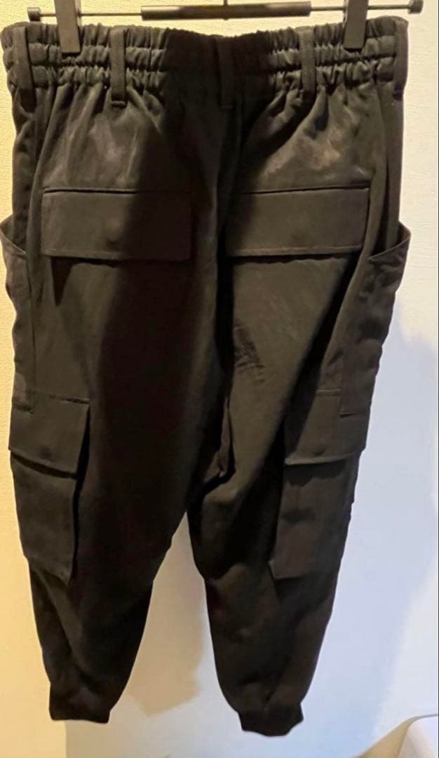 Y-3 ブラック サルエルパンツ XS/ITP