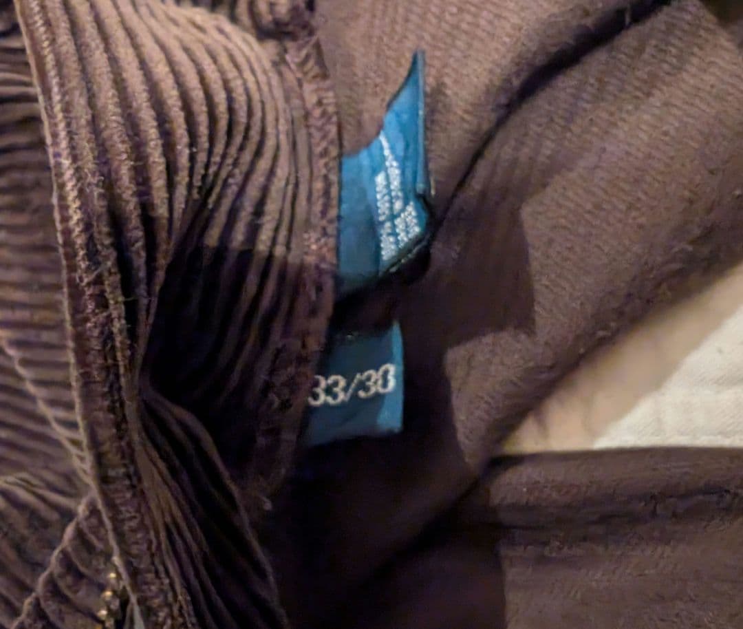 Polo Ralph Lauren ANDREW 33/30 コーデュロイ 茶