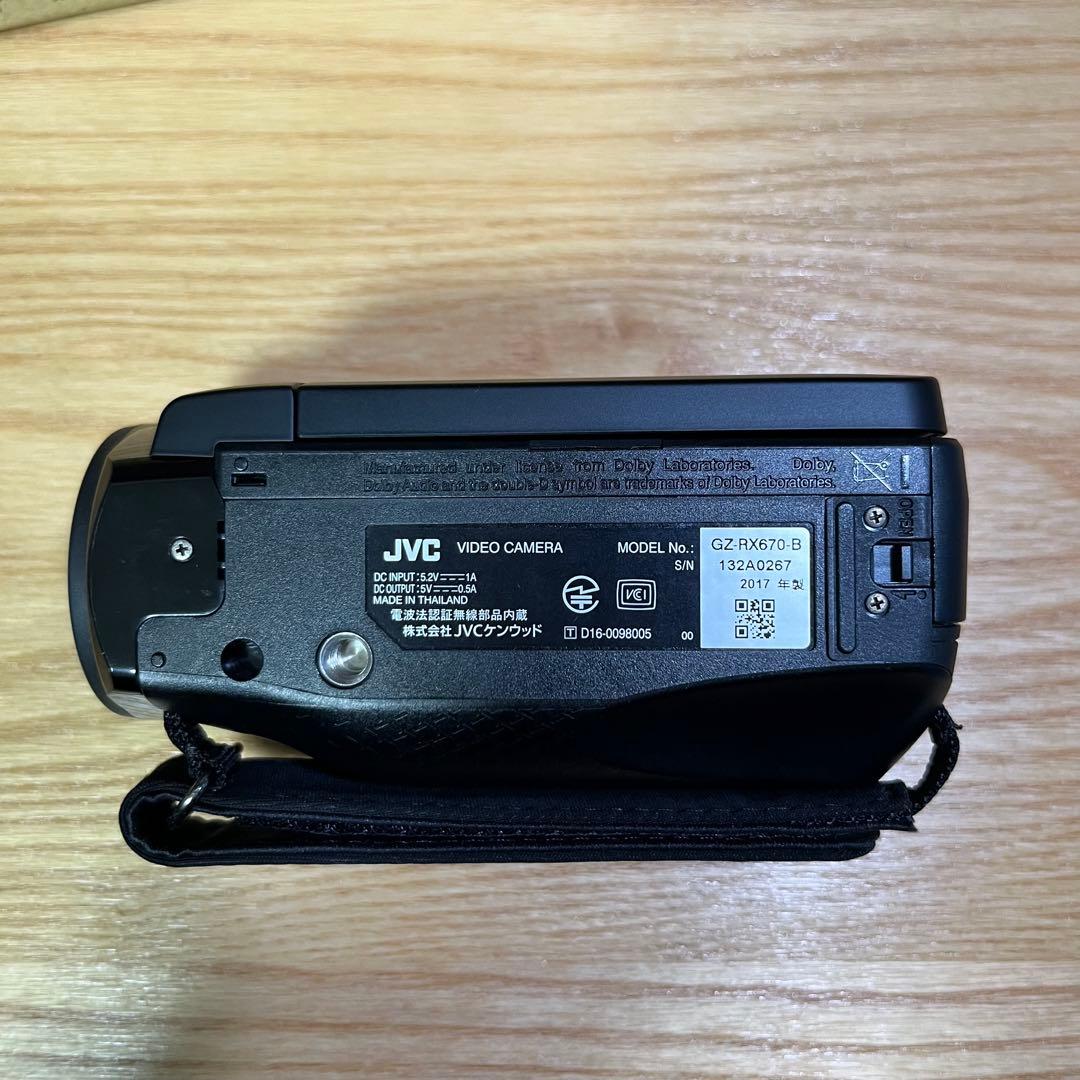 ビデオカメラ JVC GZ-RX670-B