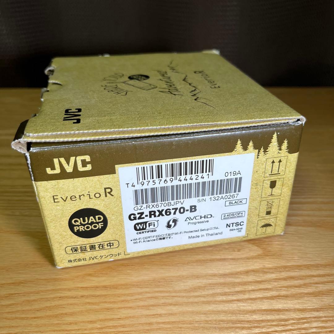 ビデオカメラ JVC GZ-RX670-B
