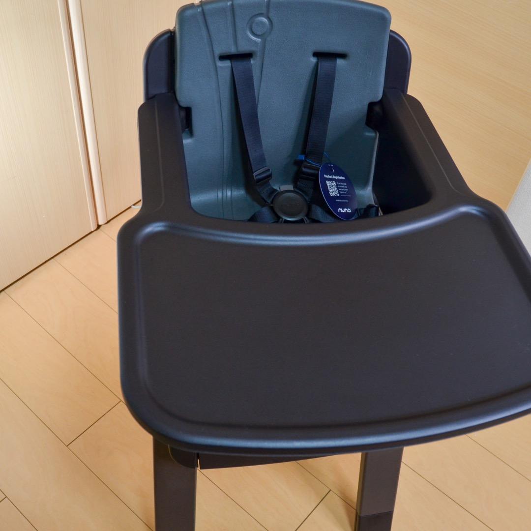 断捨離中⭐️みれい【未使用品・美品】NUNA zaaz ブラック ハイチェア