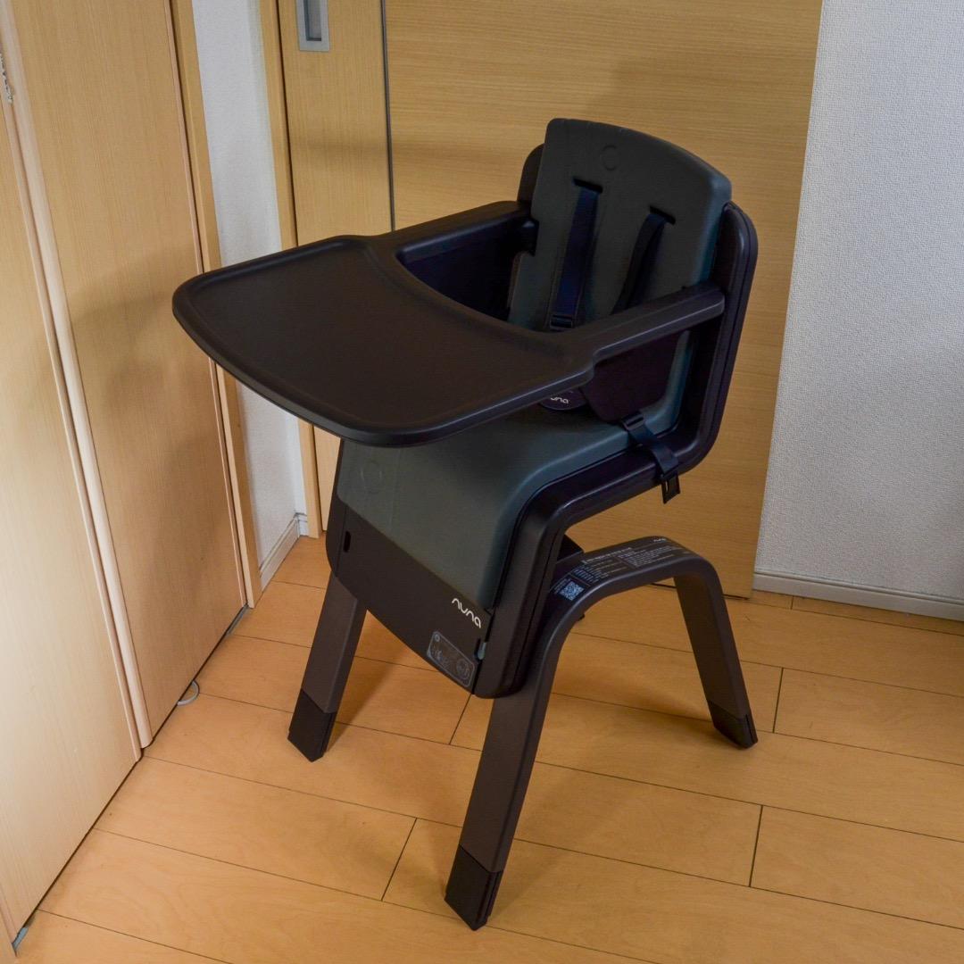 断捨離中⭐️みれい【未使用品・美品】NUNA zaaz ブラック ハイチェア