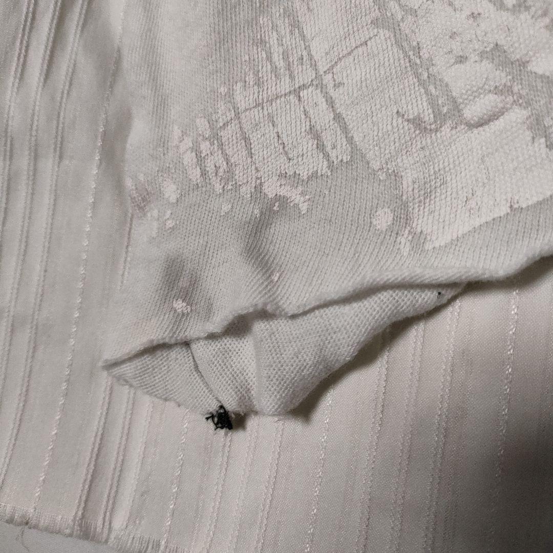 普*9様 h.NAOTO 白 ANARCHY 拘束 紐 スカル 長袖 トップスカ