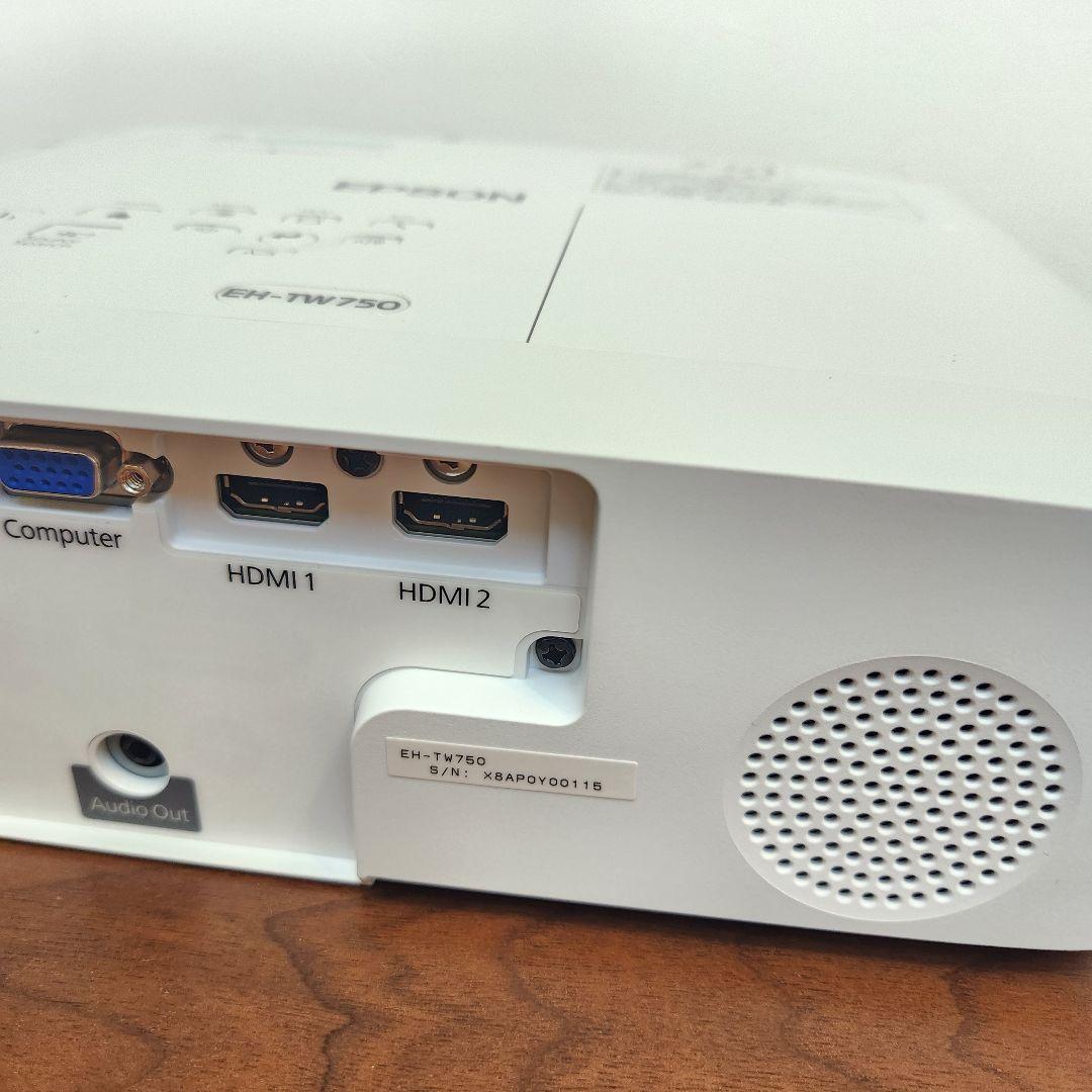 【未使用】EPSON エプソン EH-TW750 ホームプロジェクター