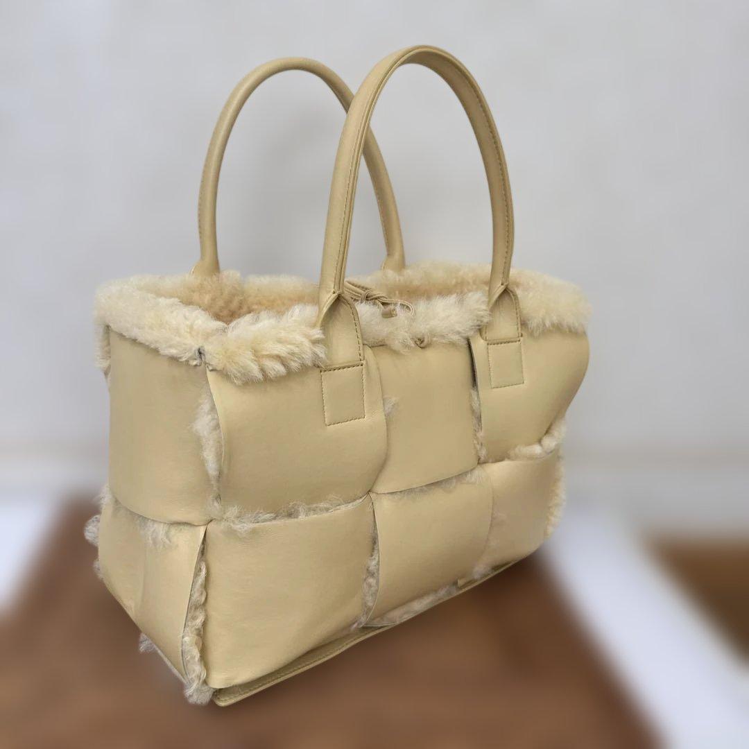 yokoさま専用 ボッテガヴェネタ　アルコトート　シアリングスモールトートバッグ