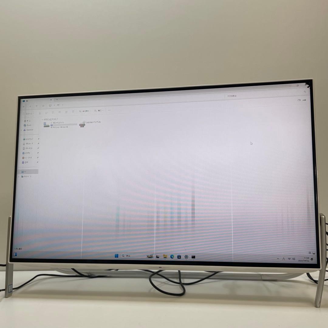 #580 富士通 FMVF70B3W 21.5インチ i7-7700HQ 16G