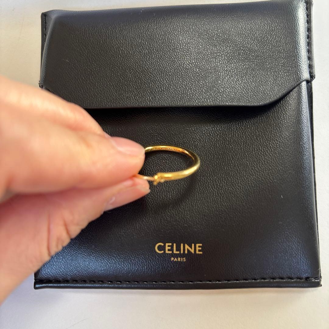 CELINE ノット　ピアス　片耳