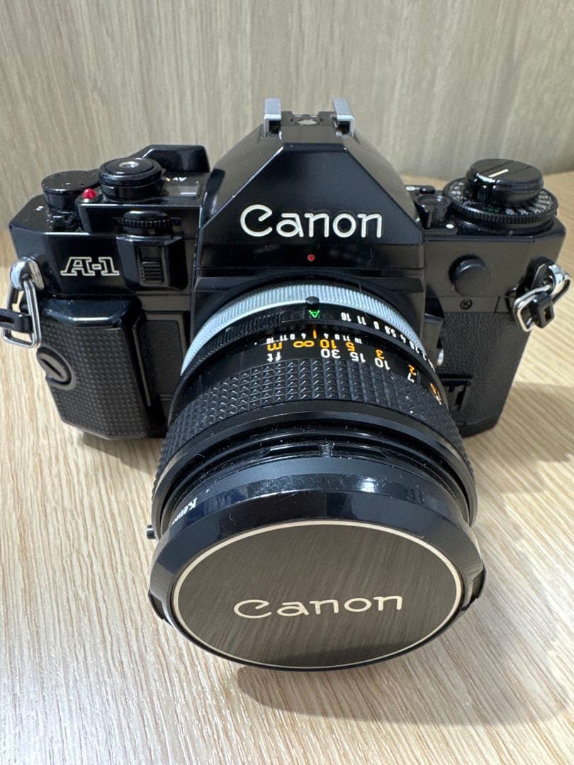 Canon A-1 フィルムカメラ 35mm レンズ付き