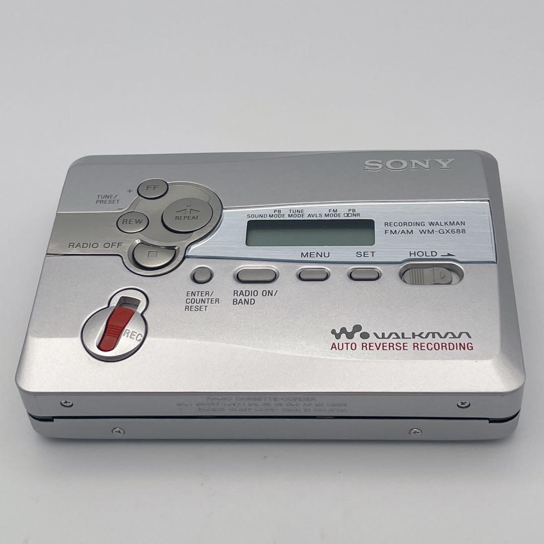 【美品】SONY WALKMAN WM-GX688 カセットウォークマン
