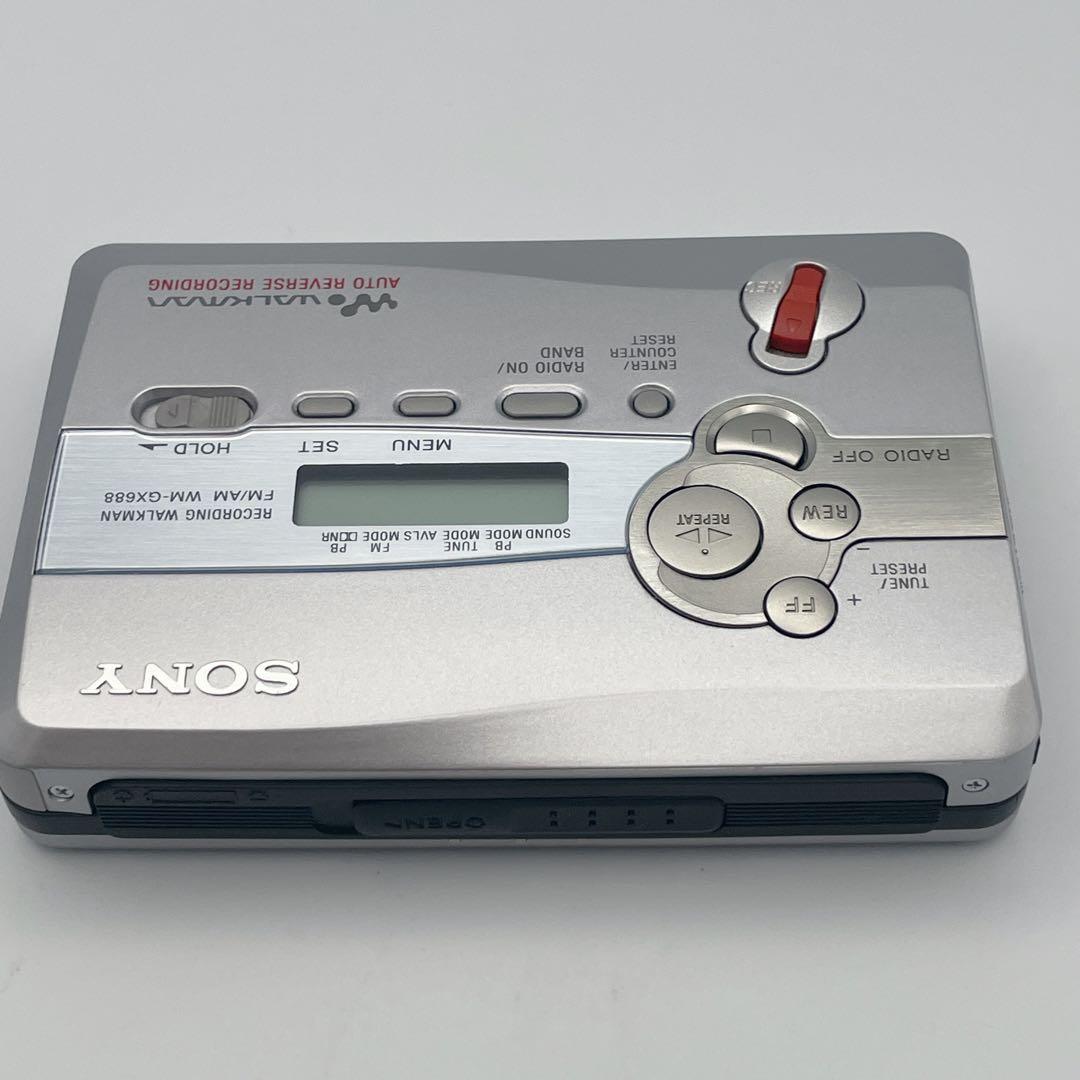 【美品】SONY WALKMAN WM-GX688 カセットウォークマン