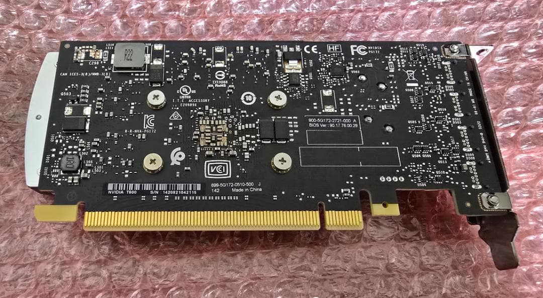 中古　NVIDIA T600 グラフィックボード GPU