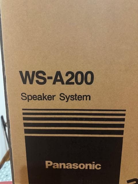 「1台の価格です」　Panasonic WS-A200 スピーカーシステム