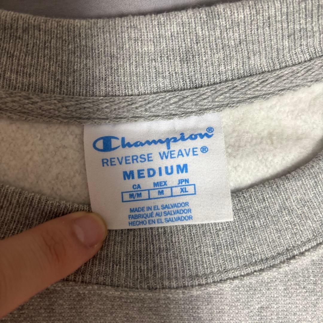 Champion MoMAロゴ スウェット M