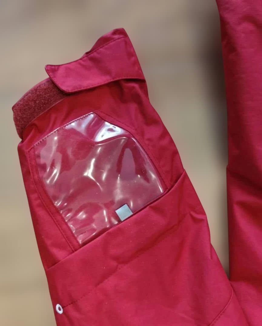 DESCENTE デサント 子供用 スキーウェア レッド/ブラック