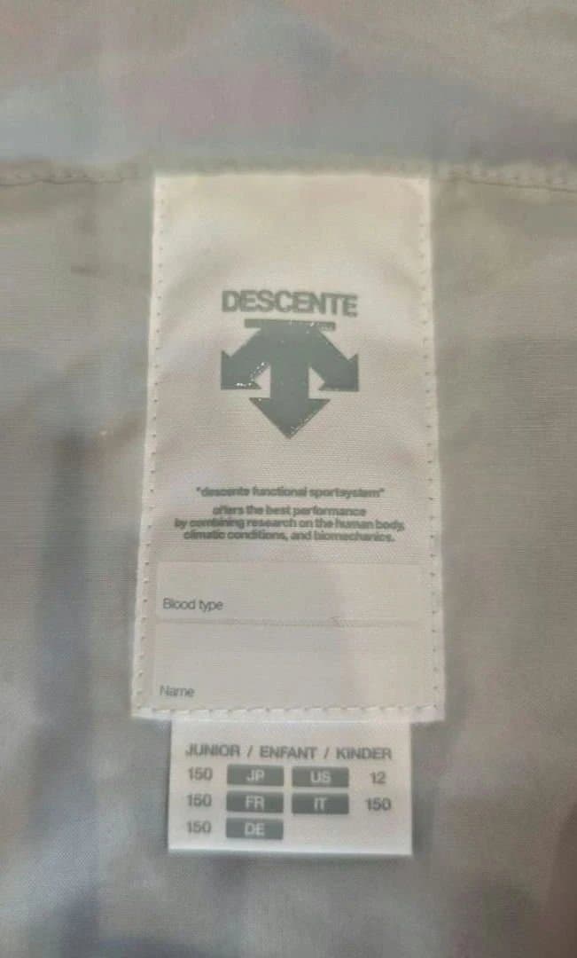 DESCENTE デサント 子供用 スキーウェア レッド/ブラック