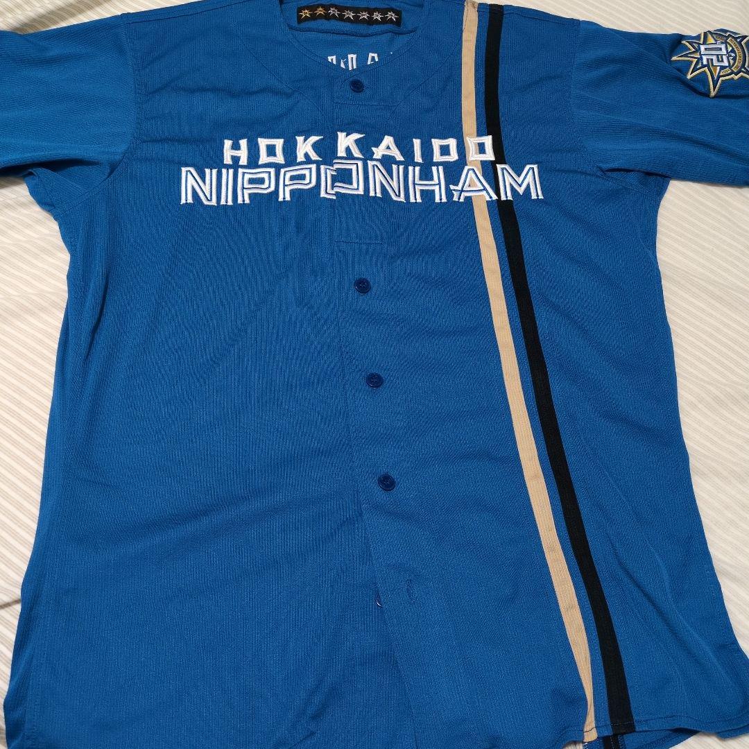 【実使用】日本ハムファイターズ 上川畑大悟選手 サイン入りユニフォーム