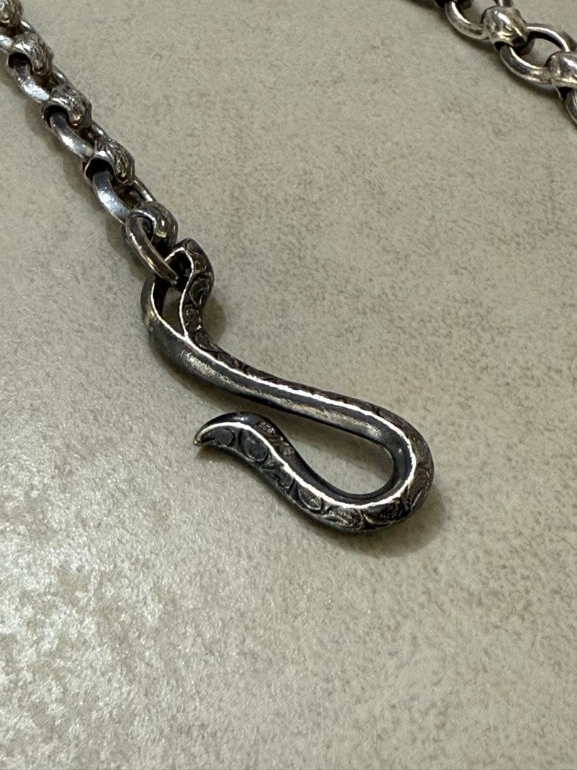 バーニーズニューヨーク ハワイアンジュエリー ウォレットチェーン シルバー925