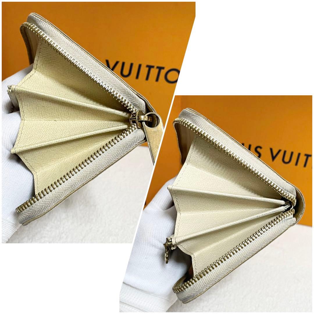 ルイヴィトン　長財布　ダミエアズール　ジッピーウォレット　ラウンドファスナー