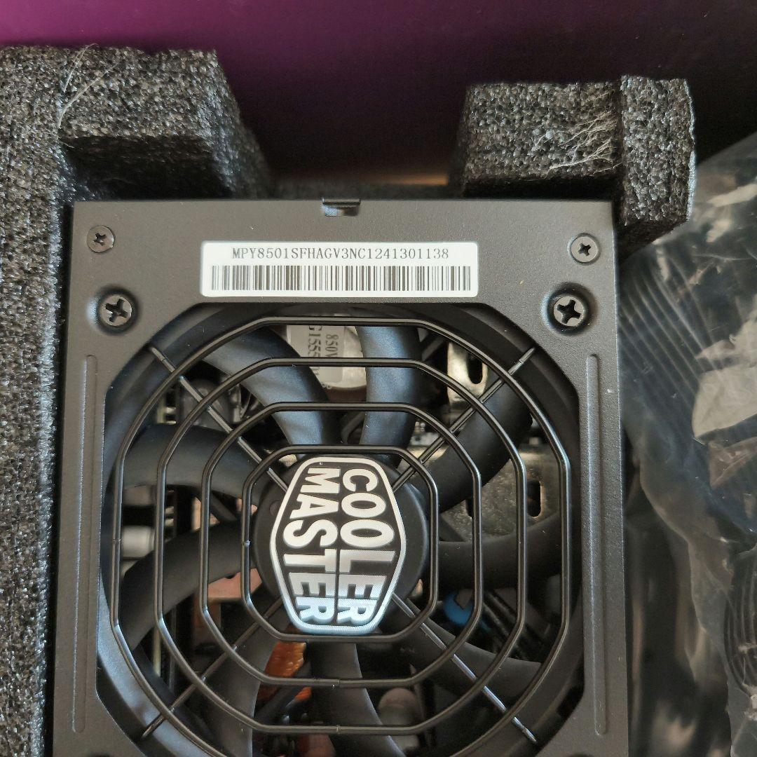 CoolerMaster フルモジュラー式 850W SFX PC電源ユニット