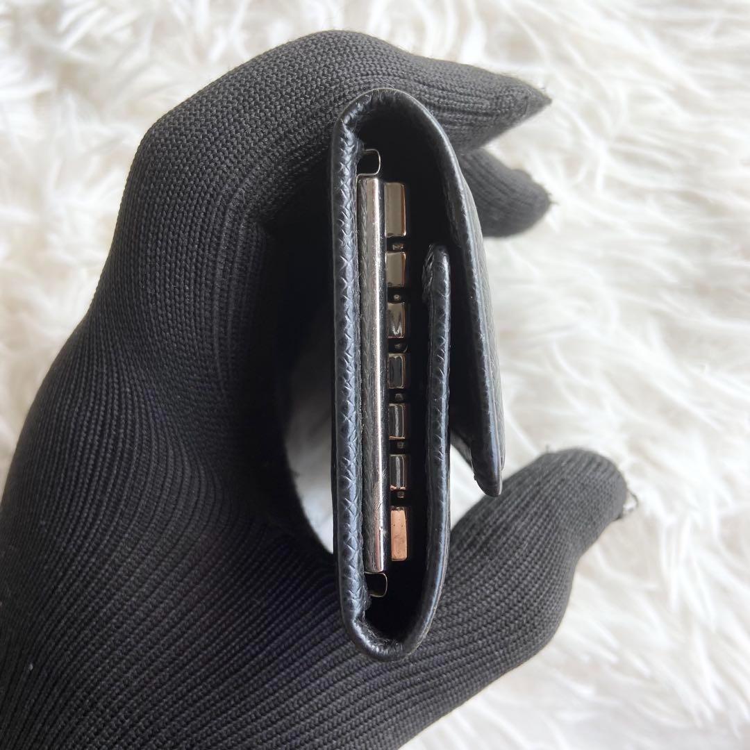 極美品 ルイヴィトン タイガ ミュルティクレ6 キーケース レザー 黒