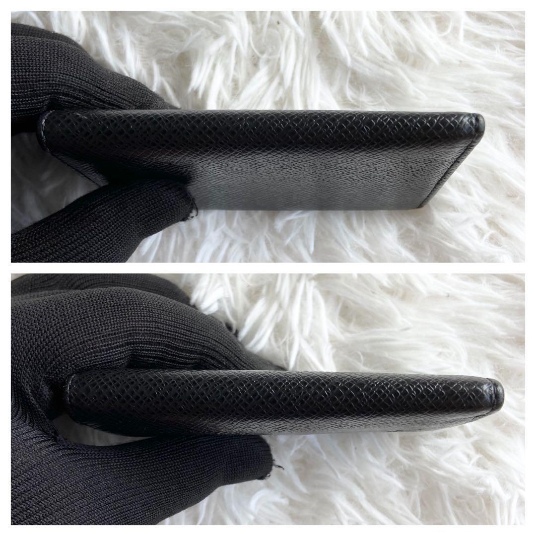 極美品 ルイヴィトン タイガ ミュルティクレ6 キーケース レザー 黒