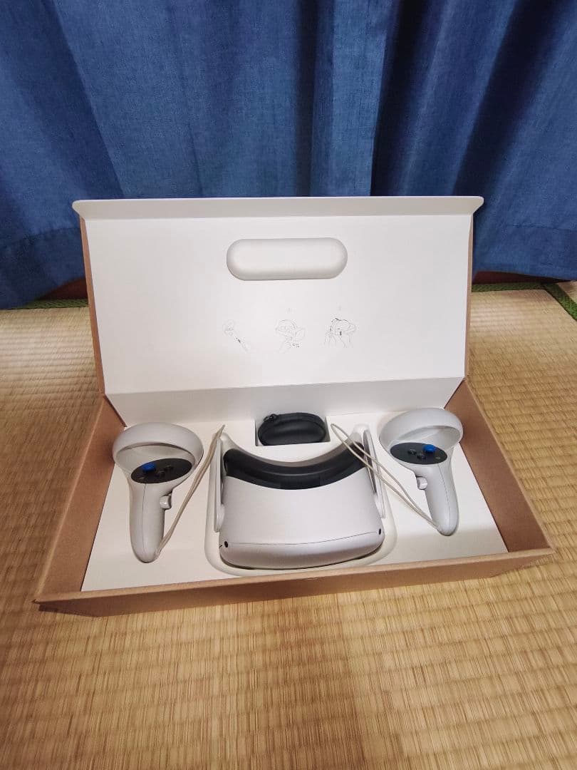  Quest 2 128GB ヘッドストラップ 近視用レンズ-6.00