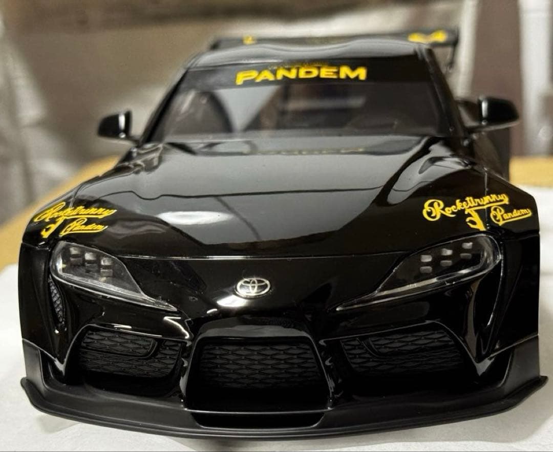 PANDEM GRスープラ V1.0 ブラック 1/18 TOP SPEED