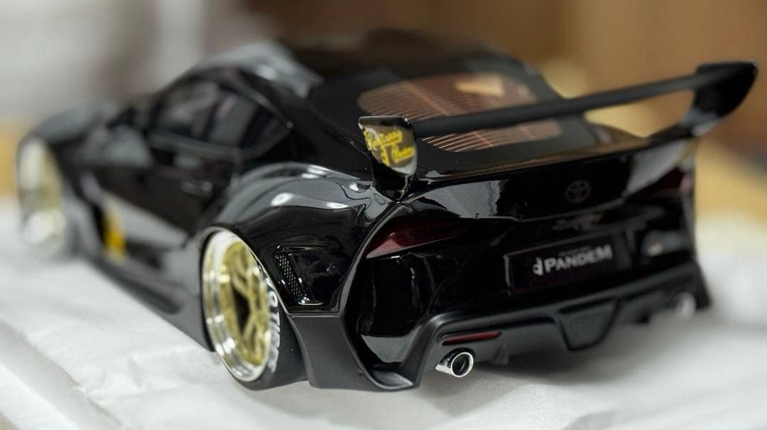 PANDEM GRスープラ V1.0 ブラック 1/18 TOP SPEED