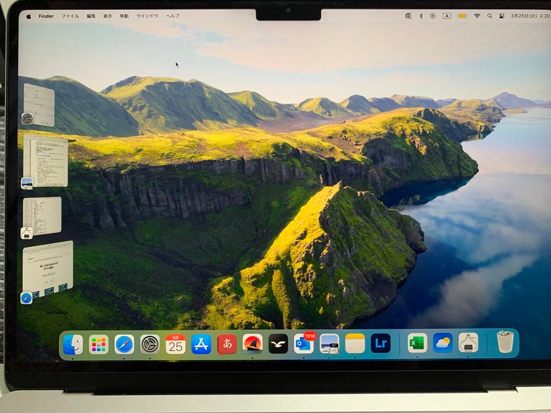 M2 MacBook Air 13.6インチ 16GB 256GB スターライト