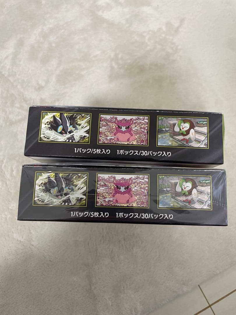 ポケモン　ムニキゼロ MEGA シュリンク付き1boxシュリンク無し1box